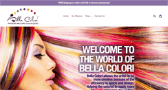 Desktop Screenshot of bellacolori.com